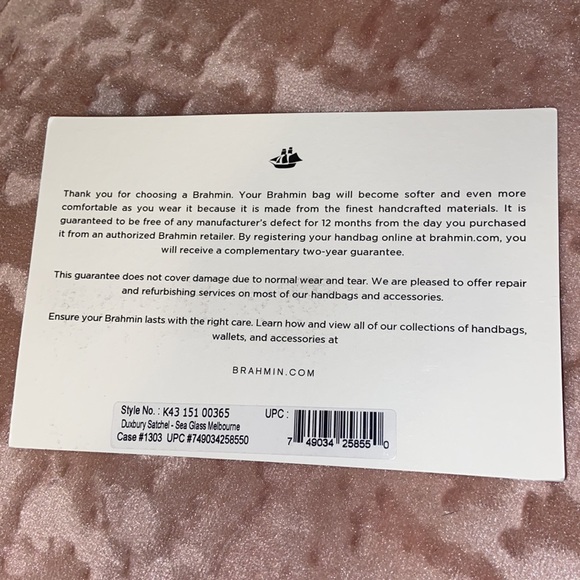 Brahmin Duxbury Satchel Sea Glass Melbourne - Picture 7 of 8